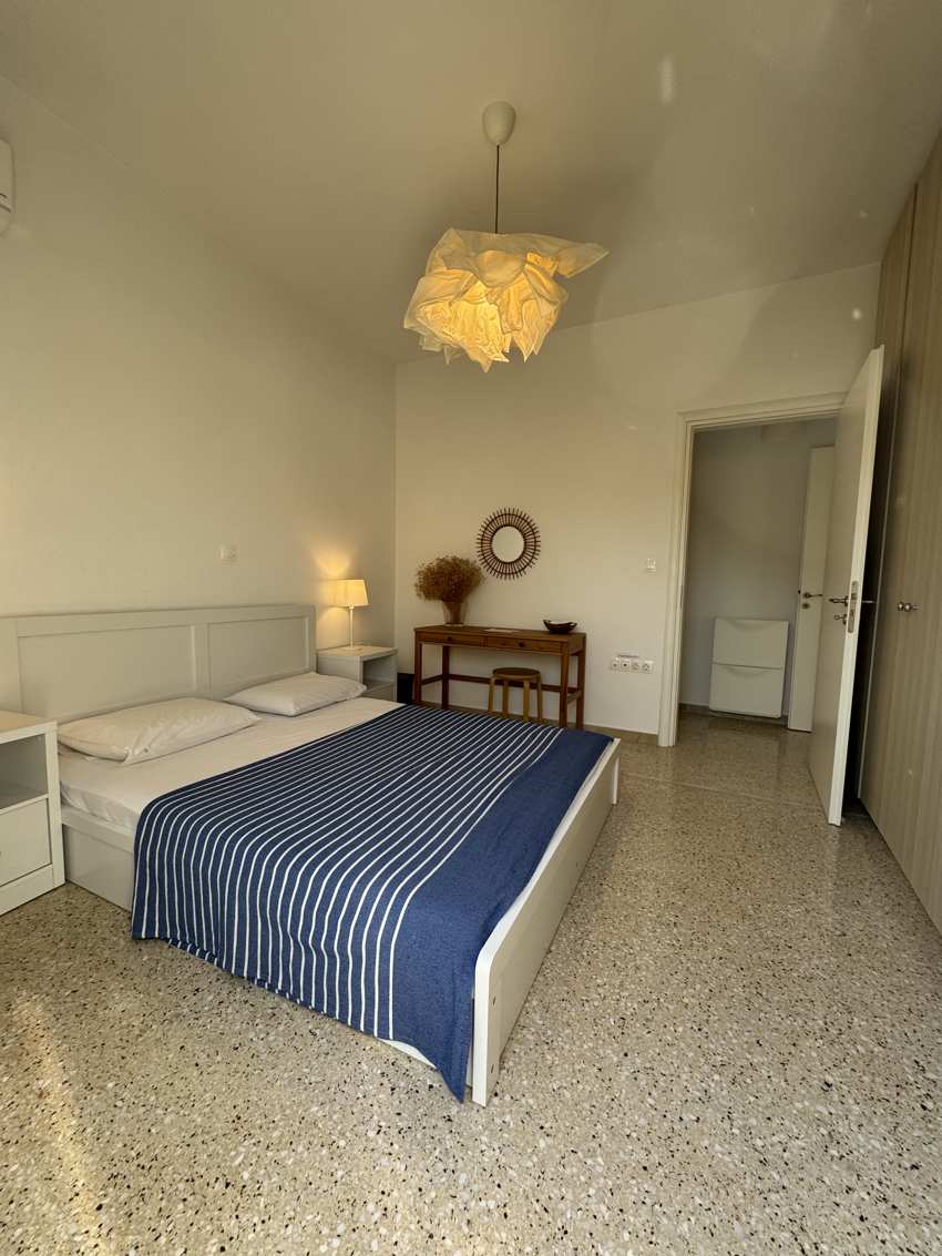 Bedroom desk, mirror, and wardrobe, Monastiraki, Athens